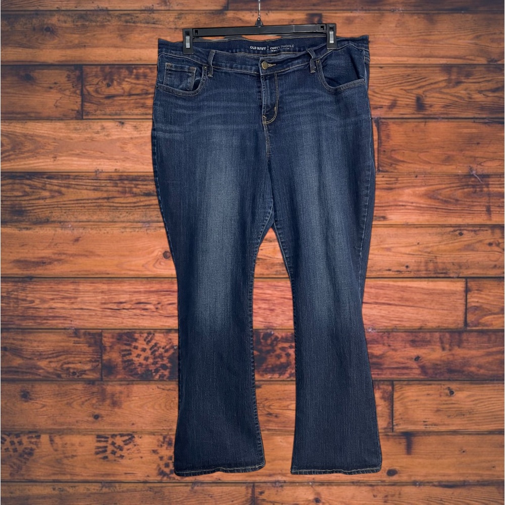 Old Navy Dark Blue Bootcut Jeans